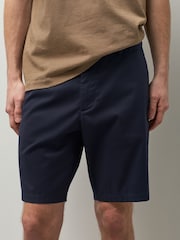 بحریہ - سلم فٹ - Stretch Chino Shorts - تصویر 1 از 6