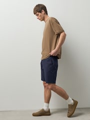 بحریہ - سلم فٹ - Stretch Chino Shorts - تصویر 4 از 6