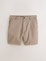Грибной - Прямой крой - Стретчевые шорты чинос - Изображение 1 3