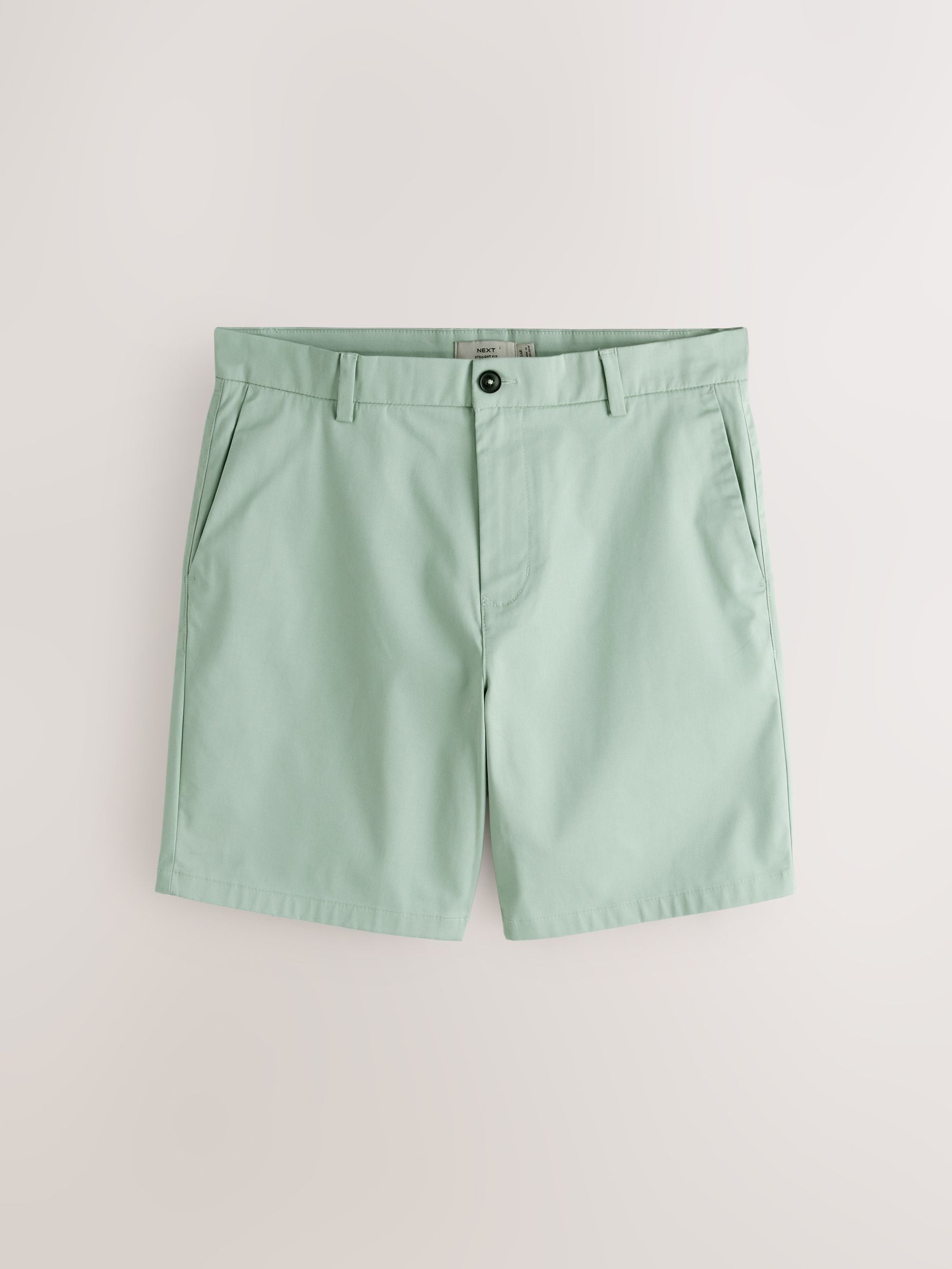 Cumpără Verde lumină - Croi drept - Pantaloni scurți stretch chino