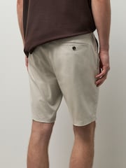 Bone Straight Fit Stretch Chino Shorts - Image 2 of 11