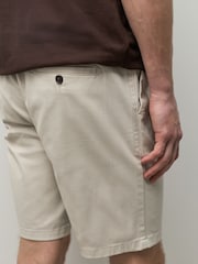Bone Straight Fit Stretch Chino Shorts - Image 3 of 11