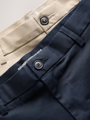 Navy/Stone Slim Fit Stretch Chino Shorts 2 Pack - Image 10 of 11