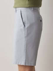 Navy/Light Blue Straight Fit Stretch Chino Shorts 2 Pack - Image 6 of 11