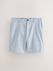 Navy/Light Blue Straight Fit Stretch Chino Shorts 2 Pack - Image 8 of 11