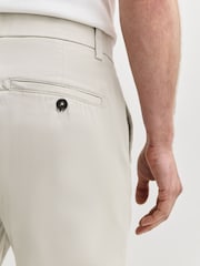 骨架 - 窄身版 - 車線卡其褲 - 圖片 5/9