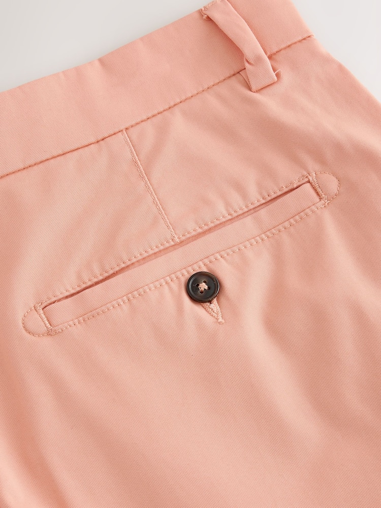 Pfirsich - Schmale Passform - Stretch-Chinoshorts - Bild 10 von 10