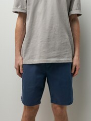 Black/Ink Blue/Charcoal Slim Fit Stretch Chino Shorts 3 Pack - Image 12 of 14