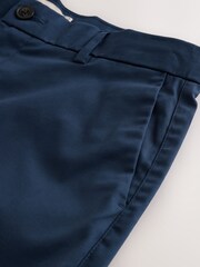 Black/Ink Blue/Charcoal Slim Fit Stretch Chino Shorts 3 Pack - Image 6 of 14