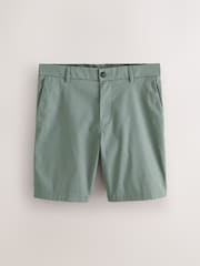 سیج گرین - سلم فٹ - Stretch Chino Shorts - تصویر 7 از 11