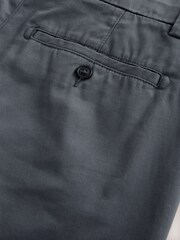 Charcoal Grey Slim Fit Stretch Chino Shorts - Image 5 of 5