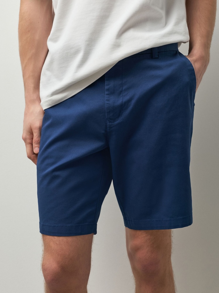 فرانسیسی بلیو - سلم فٹ - Stretch Chino Shorts - تصویر 1 از 5