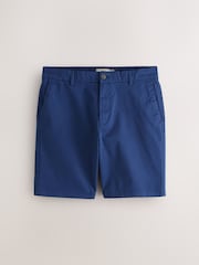 Francuski błękit - Krój dopasowany - Stretch Chino Shorts - Obraz 6 z 10