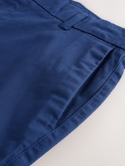 Francuski błękit - Krój dopasowany - Stretch Chino Shorts - Obraz 8 z 10