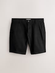 Black/Brown Slim Fit Stretch Chino Shorts 2 Pack - Image 3 of 7
