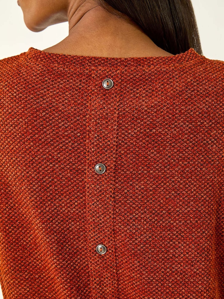 Roman Orange Jersey Snit Jumper - Image 5 of 5
