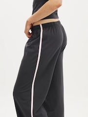 Cotton On Black Departure Lounge Wide Leg Joggers - Image 5 of 5