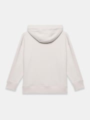 Mint Velvet White Cotton Blend Hooded Sweatshirt - Image 8 of 8