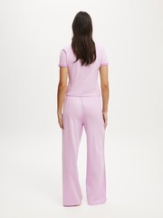 Cotton On Pink Departure Lounge Wide Leg Joggers - Image 2 of 5