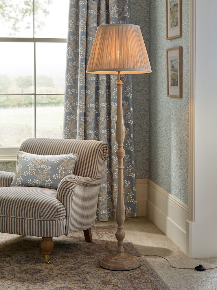 Grey Ashbury Floor Lamp - Image 1 of 4
