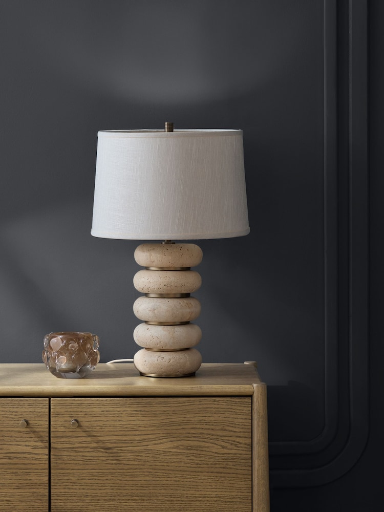 Natural Henlow Table Lamp - Image 2 of 5