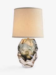 Grey Rialto Cordless Table Lamp - Image 1 of 2