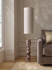Red N. Premium Marble Highclere Floor Lamp - Image 2 of 7