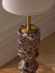 Red N. Premium Marble Highclere Floor Lamp - Image 5 of 7