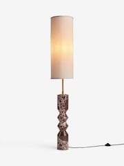 Red N. Premium Marble Highclere Floor Lamp - Image 7 of 7