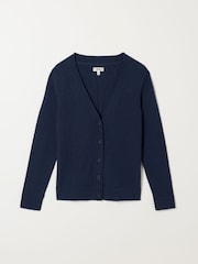 FatFace Lucee Navy Knitted Cardigan - Image 5 of 5