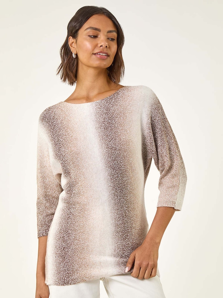Roman Ombre Stripe de Jumper - Imagem 1 de 5