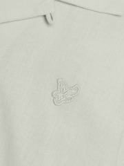 Lyle & Scott Beige Linen Blend Shirt - Image 6 of 6