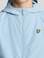Lyle & Scott Blue Hooded Windbreaker Jacket - Image 3 of 5