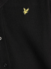 Lyle & Scott Black Waffle Shirt - Image 6 of 6