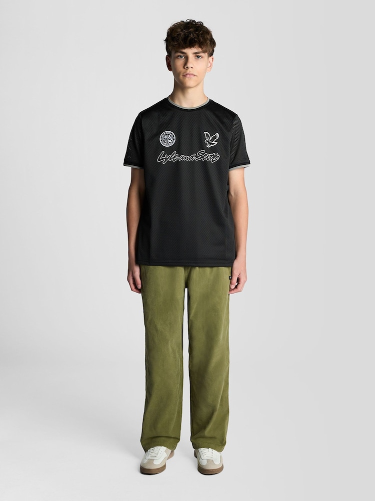 تيشرت بطبعة Airtex من Lyle & Scott - Image 2 of 6