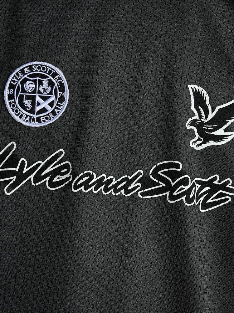 تيشرت بطبعة Airtex من Lyle & Scott - Image 6 of 6