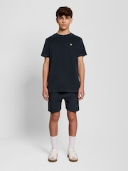 Lyle & Scott Blue Towelling T-Shirt - Image 2 of 5