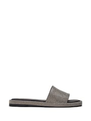 Moda in Pelle Jaz Glitz Slider Sandals - Image 1 of 4