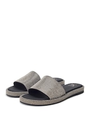 Moda in Pelle Jaz Glitz Slider Sandals - Image 2 of 4