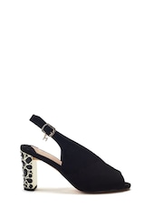 Moda in Pelle Maeva High Vamp Sling Back Sandals - Image 1 of 4