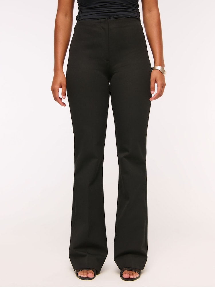 Abercrombie & Fitch Black Curve Love Forme Bootcut Trousers - Image 2 of 6