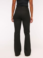 Abercrombie & Fitch Black Curve Love Forme Bootcut Trousers - Image 3 of 6