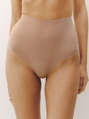 Praline Nude High Waist Brief Premium Shaping Tummy Control Briefs - Image 1 of 7