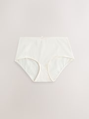 Pink/Blue/Green Short Cotton Rich Knickers 5 Pack - Image 6 of 8