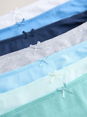 Blau - Unterhosen mit hohem Baumwollanteil, 7er-Pack - Bild 12 von 13