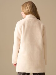 Angel & Rocket Cream Adaline Fur Coat - Image 4 of 8