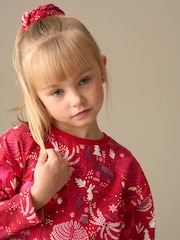 Angel & Rocket Red Amelia Scandi Print Pyjamas - Image 3 of 8