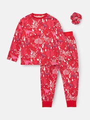 Angel & Rocket Red Amelia Scandi Print Pyjamas - Image 6 of 8