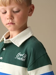 Angel & Rocket Green Edward Collared Sweatshirt - Image 4 of 7