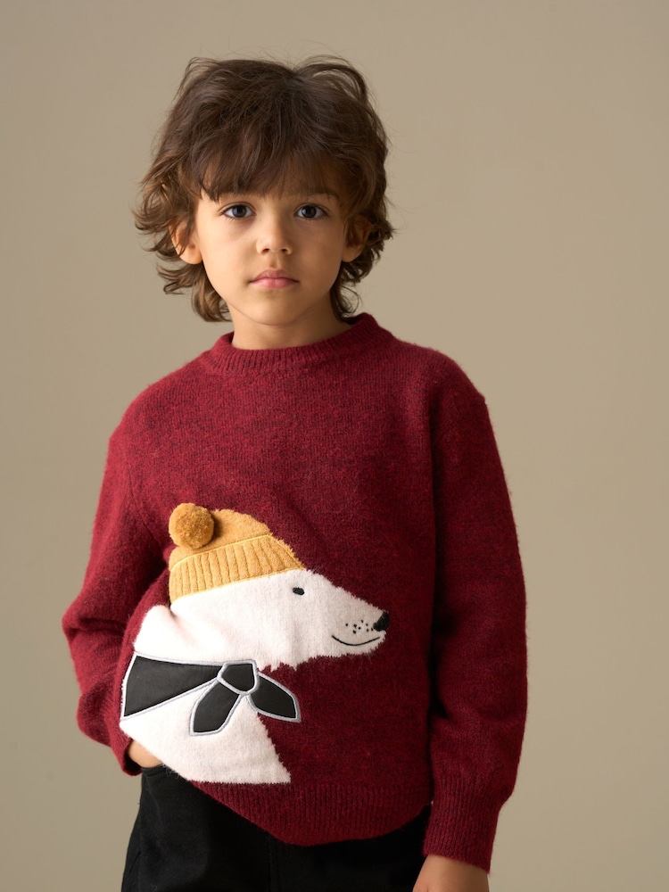 Angel & Rocket Red Erik Novelty Jumper - Image 1 of 8